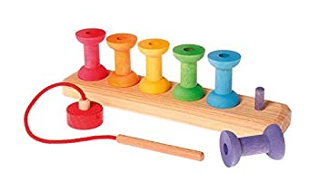 【中古】グリムス ひも通し・虹のボビン GM10316