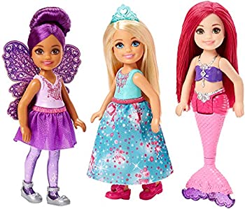 【中古】Barbie Dreamtopia Chelsea Dolls (3 Dolls)