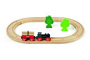 【中古】BRIO ( ブリオ ) 小さな森の基本レールセット [全18ピース] 対象年齢 2歳~ ( 電車 おもちゃ 木製 レール ) 33042