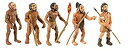 【中古】【未使用未開封】Safari Ltd Safariology Evolution of Man Historical Toy Figurines Including Australopithecus Afarensis Homo Habilis Homo Erectus Neander
