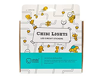 【中古】Chibitronics Chibi Lights LED Circuit Stickers STEM Starter Kit