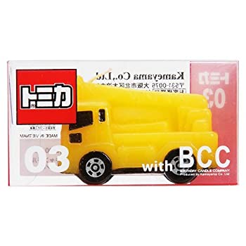 【中古】【未使用未開封】BCC キャンドル トミカ クレーン車