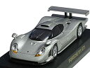 【中古】京商 1/64 ポルシェ ミニカーコレクション3 ポルシェ 911 GT1 銀