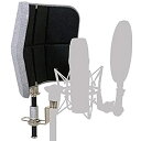 【中古】【未使用未開封】キクタニ レコーディング用 リフレクションフィルター マイクスタンド取付タイプ RF-01 Mini(2)