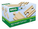 【中古】BRIO WORLD 直線レール54mm(凹凸) 33393