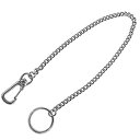 【中古】ニッサチェイン キーチェイン 30cm No.1 ニッケル(2)