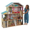 【中古】【未使用未開封】KidKraft マジェスティック マンション ドールハウス マルチ 高さ12インチ