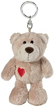 【中古】【輸入品日本向け】NICI (ニキ) ラブベア キーリング 10cm/BN