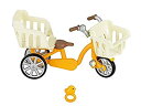 【中古】【未使用未開封】シルバニアファミリー 家具 三人乗り自転車 カ-625