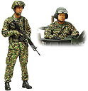 【中古】【未使用未開封】タミヤ 1/16 ワールドフィギュアシリーズ No.16 陸上自衛隊 戦車乗員セット プラモデル 36316