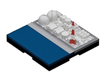 【中古】【未使用未開封】日本卓上開発 ジオクレイパー 拡張ユニット #003 コンビナート