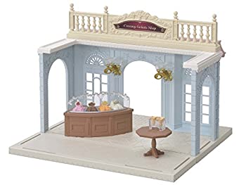 【中古】【未使用未開封】シルバニアファミリー タウンシリーズ 街のジェラートショップ 26x11x20cm TS-06