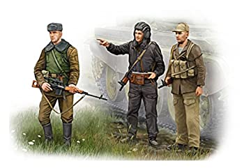 【中古】トランペッター 1/35 ソビエト軍 現用歩兵/戦車兵 アフガニスタン紛争 プラモデル 00433