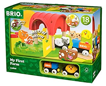 【中古】BRIO BRIO マイファースト ファーム 33826 木 33826