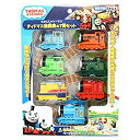 【中古】【未使用未開封】機関車トーマス ティドマス機関庫の7両セット