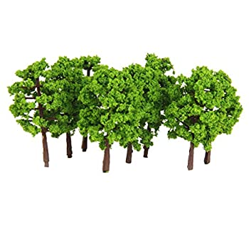【中古】【ノーブランド品】樹木 モデルツリー 20本 鉄道模型 ジオラマ 箱庭