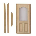 【中古】【未使用未開封】KOZEEY1/12サイズ　ドールハウス用　ミニチュア　木製 ドア