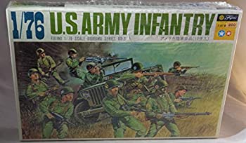 【中古】【未使用未開封】フジミ模型 1/76 WAシリーズNo.27 アメリカ 陸軍 歩兵セット プラモデル WA-27