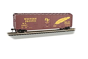 【中古】【未使用未開封】50フィート プラグドアボックス 車 ウエスタンパシフィック - HOスケール