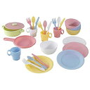 【中古】【未使用未開封】キッドクラフト おままごと 食器セット パステル 27個入り 63027 正規品
