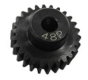 【中古】TOP LINE ウェイトスチールピニオンギヤ 48ピッチ 20T TP-4820W