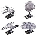 【中古】【未使用未開封】スター・ウォーズ 1/144 & 1/350 & 1/2700000 「スター・ウォーズ/ジェダイの帰還」 クリアビークルセット プラモデル
