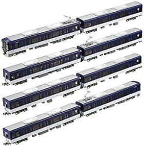 【中古】【未使用未開封】グリーンマックス Nゲージ 京阪3000系 快速特急「洛楽」 ・ 種別/行先選択式 8両編成セット 動力付き 30302 鉄道模型 電車