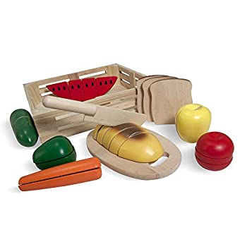 【中古】メリッサ&ダグ(Melissa&Doug) 木製 ままごとセット 切れる食べ物 487 正規品