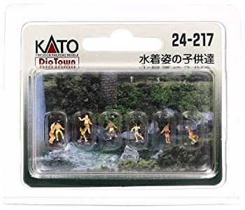 【中古】KATO Nゲージ 水着姿の子供たち 24-217 ジオラマ用品