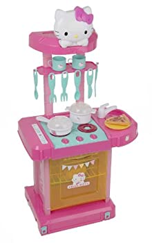 【中古】【未使用未開封】ハローキティー　遊んでしまえる　コンパクトキッチンのサムネイル