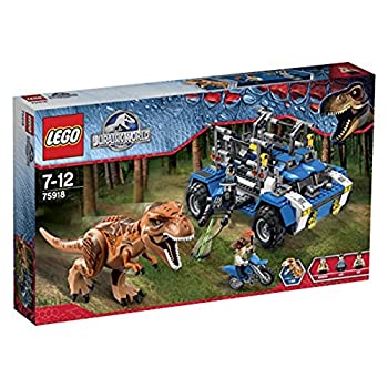 【中古】レゴ ジェラシックワールド T-レックスの追跡 75918のサムネイル