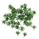 【中古】【ノーブランド品】50pcs 緑 風景 モデル 剣草1:100-1:200 鉄道模型 ジオラマ 建築模型 電車模型 芝生モデル