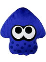 【中古】【未使用未開封】Splatoon2クッション イカ(ブライトブルー) ぬいぐるみ 高さ35cm(3)