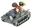 【中古】【未使用未開封】ぺあどっと ガールズ&パンツァー 3号突撃砲F型 エンディングVer.全国大会時 ノンスケール 塗装済み完成品 PD52
