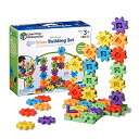 【中古】【未使用未開封】ラーニング リソーシズ(Learning Resources) カラフルギアブロック デラックスセット 100ピース おもちゃ 歯車 L...