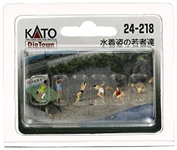 【中古】【未使用未開封】KATO Nゲージ 水着姿の若者たち 24-218 ジオラマ用品