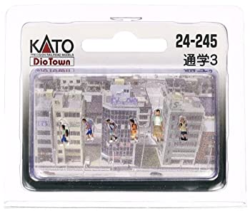 【中古】【未使用未開封】KATO Nゲージ 通学3 24-245 ジオラマ用品