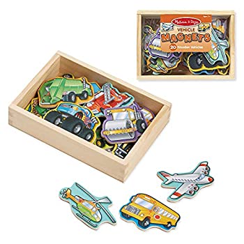 【中古】【未使用未開封】Melissa&Doug(メリッサ&ダグ)ビークルマグネット【MD8588】2才~