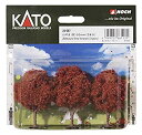 【中古】KATO Nゲージ けやき 茶 65mm 3本入 24-087 ジオラマ用品