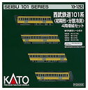 【中古】【未使用未開封】KATO Nゲージ 西武鉄道 101系 初期形・分散冷房 増結 4両セット 10-1252 鉄道模型 電車