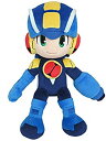 【中古】ロックマンエグゼ ロックマン(S) ぬいぐるみ 高さ29cm