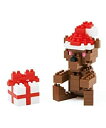 【中古】nanoblock テディベア 2012X’mas 【George’s 限定】 ナノブロック