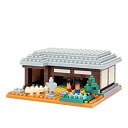 【中古】ナノブロック ナノイド 日本家屋 NBI_001