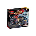 【中古】レゴ (LEGO) スーパー・ヒーローズ カーネイジのS.H.I.E.L.D. スカイアタック 76036