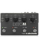 【中古】tc electronic デュアル トラック ルーパー DITTO X4 LOOPER【メーカー名】Music tribe【メーカー型番】000-DE902-00010【ブランド名】ティーシーエレクトロニック(Tc Electronic)【商品説明】tc electronic デュアル トラック ルーパー DITTO X4 LOOPER付属品については商品タイトルに付属品についての記載がない場合がありますので、ご不明な場合はメッセージにてお問い合わせください。イメージと違う、必要でなくなった等、お客様都合のキャンセル・返品は一切お受けしておりません。 また、画像はイメージ写真ですので画像の通りではないこともございます。ビデオデッキ、各プレーヤーなどリモコンが付属してない場合もございます。 また、限定版の付属品、ダウンロードコードなどない場合もございます。中古品の場合、基本的に説明書・外箱・ドライバーインストール用のCD-ROMはついておりません。当店では初期不良に限り、商品到着から7日間は返品を 受付けております。ご注文からお届けまでご注文⇒ご注文は24時間受け付けております。　　お届けまで3営業日〜10営業日前後とお考え下さい。　※在庫切れの場合はご連絡させて頂きます。入金確認⇒前払い決済をご選択の場合、ご入金確認後、配送手配を致します。出荷⇒配送準備が整い次第、出荷致します。配送業者、追跡番号等の詳細をメール送信致します。　※離島、北海道、九州、沖縄は遅れる場合がございます。予めご了承下さい。※ご注文後の当店より確認のメールをする場合がございます。ご返信が無い場合キャンセルとなりますので予めご了承くださいませ。当店では初期不良に限り、商品到着から7日間は返品を 受付けております。