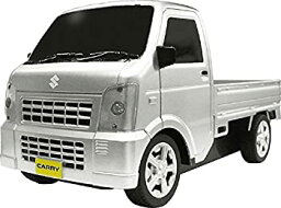 【中古】新色! スズキ キャリー SUZUKI CARRY 軽トラ 正規認証ラジコンカー 1/20 シルバー