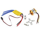 【中古】SONONIA A2212 1000KV ブラシレスモータ 30AブラシレスESC DJI F450 F550 RC対応