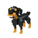 【中古】ナノブロック ドッグブリード ロットワイラー NBC_263