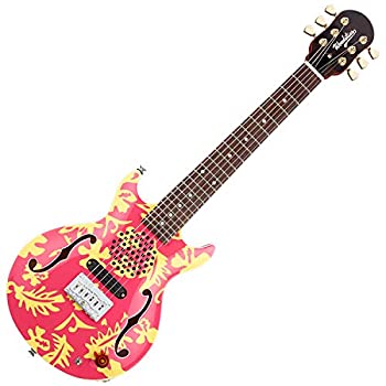 yÁzWoodstics Guitars WS-MINI Pink  Yellow ALOHA Rvf[XďC Xs[J[~jGLM^[