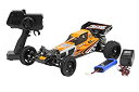 【中古】タミヤ 1/10 XBシリーズ No.195 レーシングファイター (DT-03シャーシ) 2.4GHz プロポ付き塗装済み完成品 57895